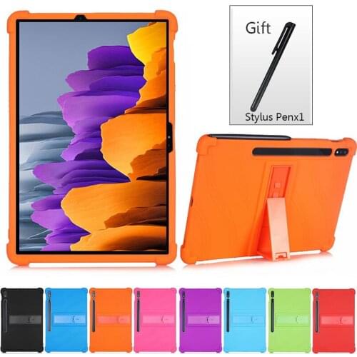 Ultra-thin Smart Woven Silicone TPU Case For Samsung Galaxy Tab S7 SM-T870 SM-T875 11 Inch Tablet Funda Capa Cover