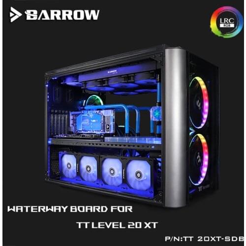 Barrow TT20XT-SDB, Waterway Boards For TT Level 20 XT Case, For Intel CPU Water Block & Single/Double GPU Building