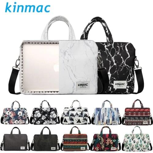 Waterproof Kinmac Brand Laptop Bag13.3,14,15.4,15.6 Inch,Lady Man Shoulder Messenger Case For MacBook Air Pro PC Dropship F098