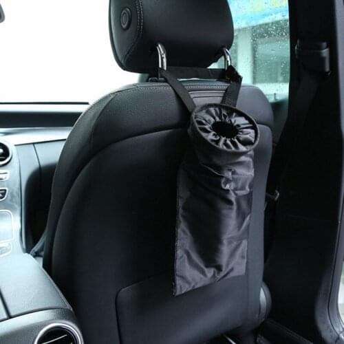 2PCS Car Trash Bags Car Trash Bags Hanging Detachable Garbage Bag for Back Seat Outdoor Traveling Home Use