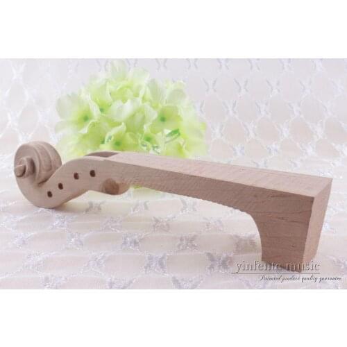 4/4 Violin Neck Maple Solid wood Hand made New Fine Violin parts