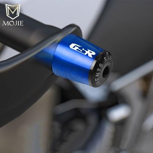 Motorcycle Accessories 7/8 22MM Handlebar Hand Grips Handle Bar End Cap For SUZUKI GSR600 2006-2011 GSR750 2011-2016 GSR 600 750