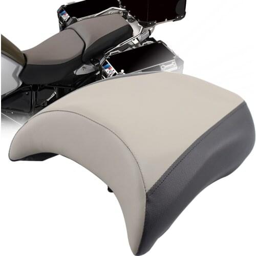 Motorcycle Accessories Rear Passenger Seat Cushion Pillion PU Leather Pad Cover Fit For BMW R1200GS 2013-2017 2014 2015 2016 New