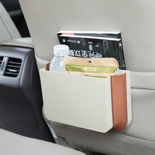 Car Multifunctional Creative Folding Retractable storage box Trash Garbage Can Snacks Bottles Storage Box Holder Bin
