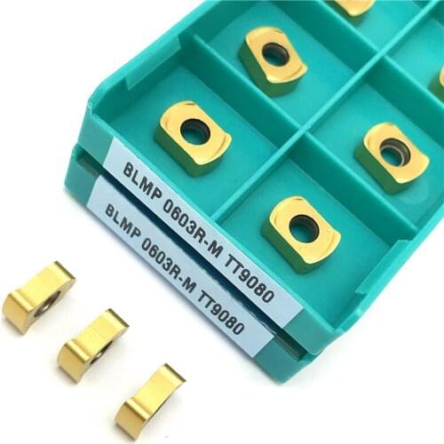 BLMP0603R-M TT9080 Carbide insert lathe tool Milling insert high quality Fast feed tool CNC turning insert