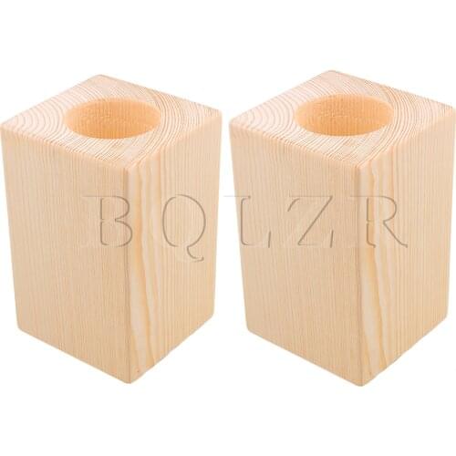 BQLZR 2PCS Furniture Lift Height Furniture Table Lifter 10x5cm Bed Riser