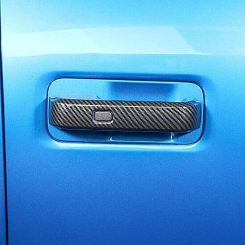 For Ford Raptor F150 2017 2018 2019 2020 Exterior ABS Chrome Car Door Handle Covers Trim Sticker Auto Exterior Parts Styling
