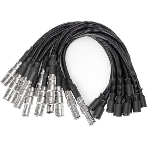 12Pcs for Mercedes Benz C E Cl W220 W211 W463 Ignition Cable Spark Plug Wire 1121500118