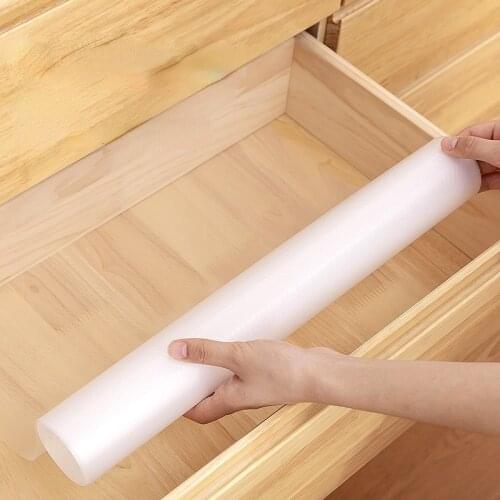 Drawer Mat EVA Moisture-Proof Kitchen Table Cabinet Shelf Liner Mats Cupboards Pad Paper Non Slip Waterproof Closet Placemat
