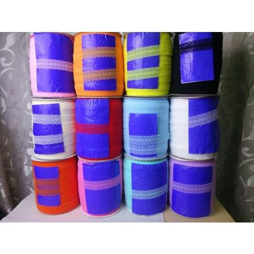 Continuous size 400 yards lace embroidery lace, wide 28mm, DIY jewelry, clothing, wedding dress