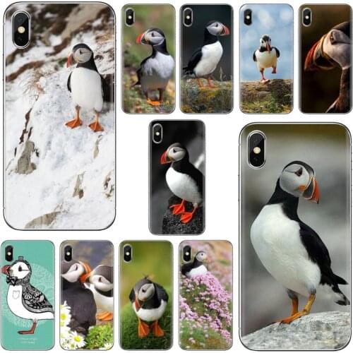 Buy Silicone Phone Case Atlantic Puffin Faroe Islands Art For Huawei P7 P8 P9 P10 P20 P30 P40 Lite Plus Pro 2015 2016 2017 Mini