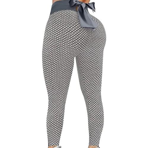 NORMOV New High Waist Bowknot Leggings Women Buttocks Elastic Push Up Fitness Legging Female Workout Saemless Leggins Jeggings