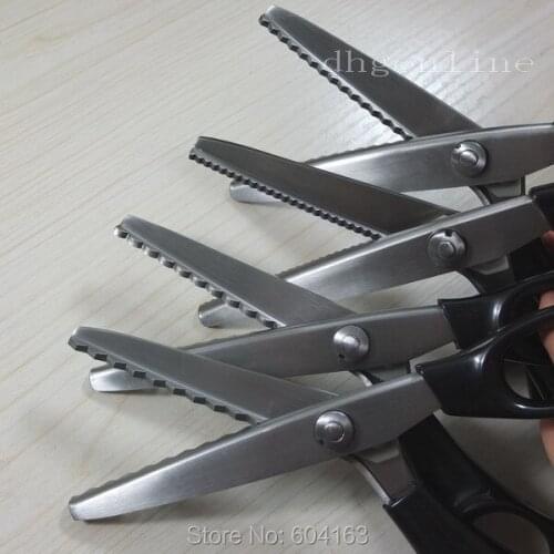 One Scalloped Triangle Edge Scissors Shears Fabric Decorative Sewing leather Style Choice