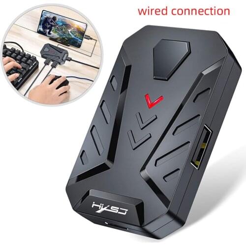 USB Type-C Wired Gaming Keyboard Mouse Converter For Android PUBG Mobile Gamepad Controller Game Mice Adapter
