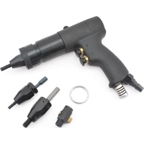 Pneumatic Riveting Nut Gun M6/M8/M10 Self-locking Pneumatic Riveting Gun Air Rivet Nut Gun Tool HG-0610