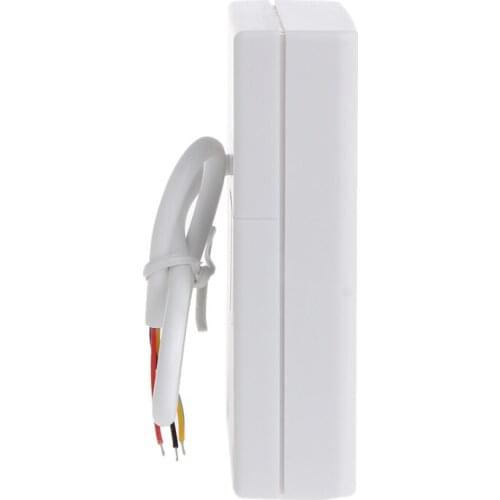 1 PC DC 12V Ring DING DONG Ringer Access Control Wired Doorbell External White