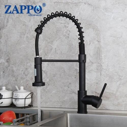 Torayvino Black Kitchen Faucets