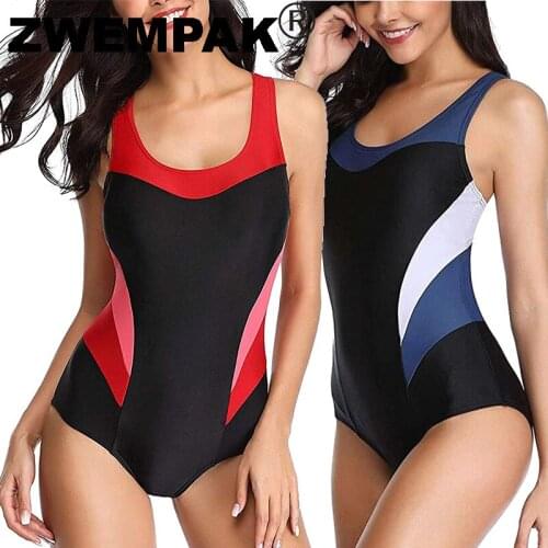 Women 6 Styles Patchworks Colors Swimsuit Female Bodysuit Plus Size XL XXL Monokini U-neck Sleeveless One Piece Swimwear Bikini