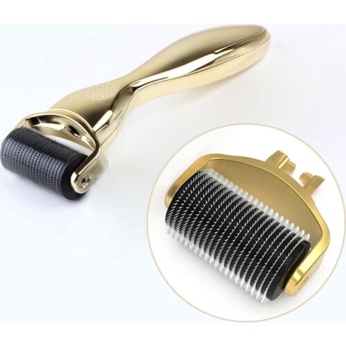 Gold/Silve DRS 1200 Titanium Needles 0.2/0.25/0.3mm Micro Needle Derma Roller replacement head mesotherapy for skin are
