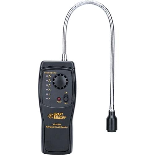 Freon Leak Detector Refrigerant Gas Analyzer Air Conditioning Monitor CFCs HCFCs HFCs R22 R134A Halogen Gas Leak Tester Detector