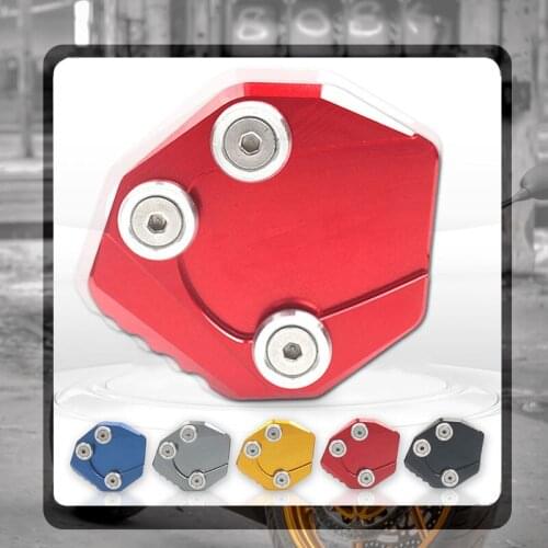 For SUZUKI GSX R125 R150 GSXR150 GSXS125 GSXS150 GSXR 125 150 Motorcycle Kickstand Foot Side Stand Extension Pad Support Plate