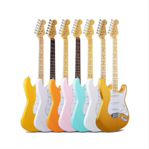 Electric Guitar Right Hand Guitar Rosewood Fingerboard Suitable for Party Performance and Personal Practice EGT16