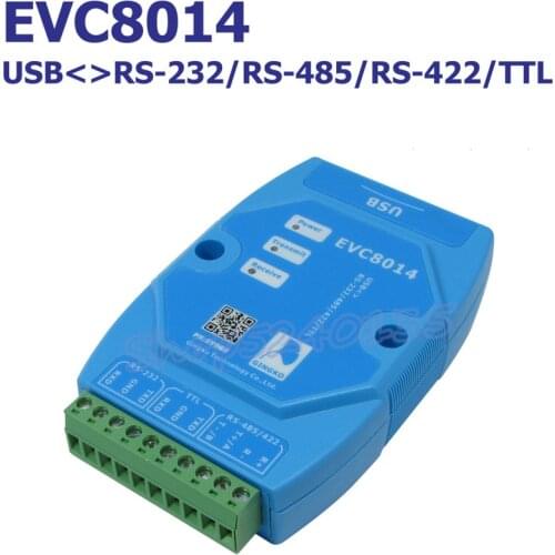 EVC8014 4-in-1 USB to RS232/ RS485 / RS422 / TTL magnetic coupling isolating converter