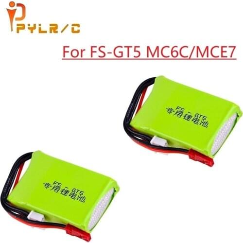 For Flysky 7.4V 1500mAh 8C 2S Li-ion Battery for FS GT5 2.4G 6CH Transmitter FPV Racing Drone RC Quadcopter RC Parts Accs