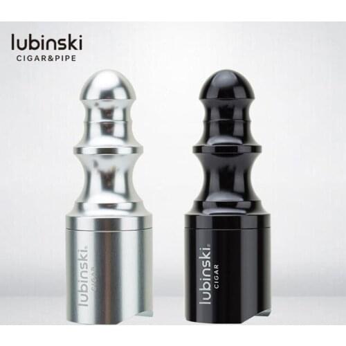 LUBINSKI Multifunctional High-end Finish Cigar Cigarette Holder W/Cigar Needle & Ash Holder Tobacco Smoking Tool Fit COHIBA