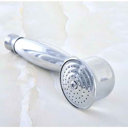 Polished Chrome Bath Telephone Shape Hand Spray Handheld Shower head / Bathroom Accessory (Standard 1/2") ahh035