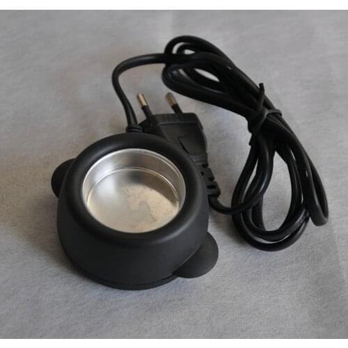 Black Mini Glue Keratin Fusion Melt Hot Pot Constant Temperature For Hair Hairpiece Extension Professional Salon Extension Tool