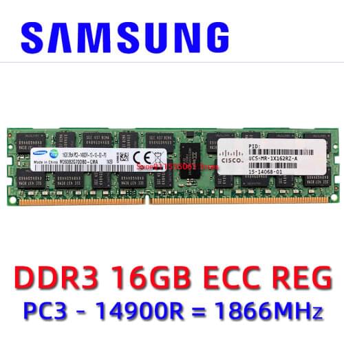 Samsung DDR3 4GB 8GB 16GB 32GB ecc reg server memory 1333 1600 1866MHz DIMM RAM supports X79 LGA 2011 motherboard 14900 12800