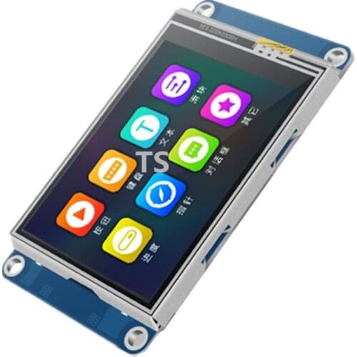 T1 serials TJC3224T124_011R 2.4 inch Resistive touch LCD display USART HMI smart serial screen 2.4 touch screen