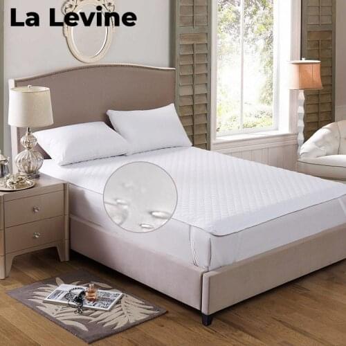 Waterproof Matress Cover Protector Zipper Reusable Bed Pad Breathable Cleaning Pad Air-Permeable Stereoscopic Mattress Protector