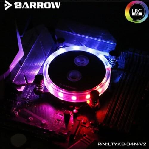 Barrow CPU water block supports Intel LGA 1150 1151 1155 1156 Socket / AM3 AM4 / 2011 X99 X299 / Coper heat sink / synchronous A