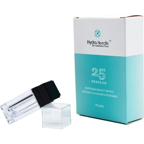 1pc/box Disposable Hydra Needle 25 pins derma stamp Microneedle therapy Hydra Needle for Skin Aesthetics Force Anti aging