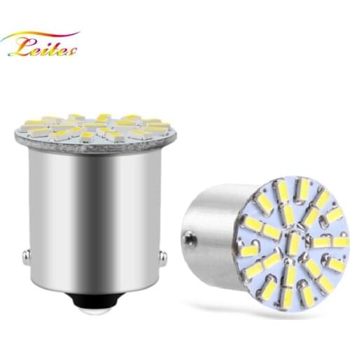 100x Strobe 1157 Led P21/5W BAY15D P21W BA15S 1156 22Led Strobe Flash 3014 Smd Car Bulb Brake Auto Turn Signal Light 12V 24V