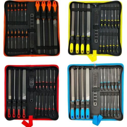 2021 New 17Pcs File Tool Set with Carry Case,Premium Grade T12 Drop Forged Alloy Steel