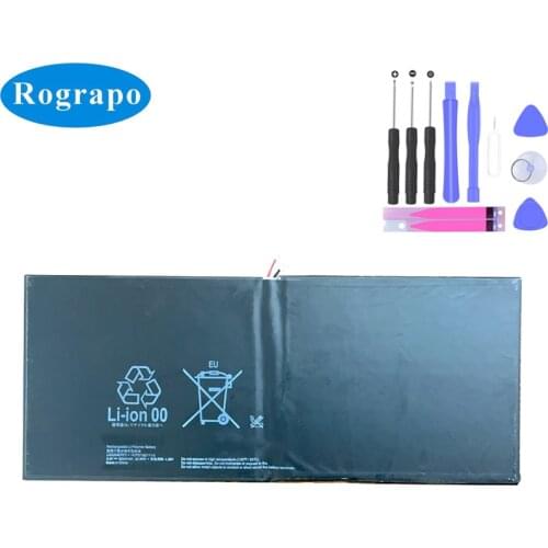 8000mAh LIS2206ERPC Tablet Battery For SONY Xperia Tablet Z2 SGP541CN SGP511 SGP512 SGP521 SGP541 SGP551 Replacement Accumulator