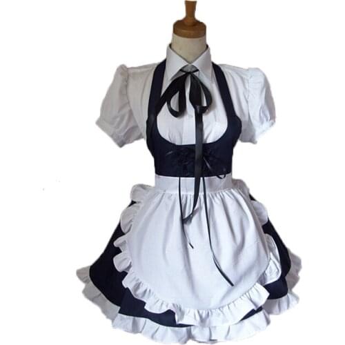Anime Cyuunibyou Demo Koigashitai Takanashi Rikka maid dress Lolita Dress Costumes Anime Cosplay costume