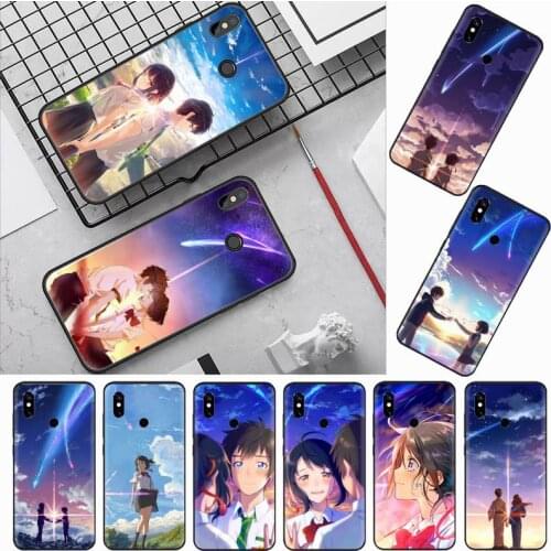 Your Name Japan anime movie Phone Case For Xiaomi Redmi 7 8 9t a3 9se k20 mi8 max3 lite 9 note 9s 10 pro funda hull soft shell