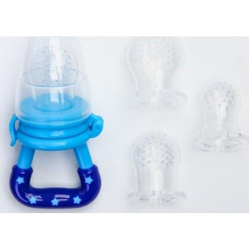 Wonderlife Baby Feeding Pacifier Portable Infants Chew Tool Fruit Food Teat Nibbler Milk Kids Nipple Supplies Safety Kids