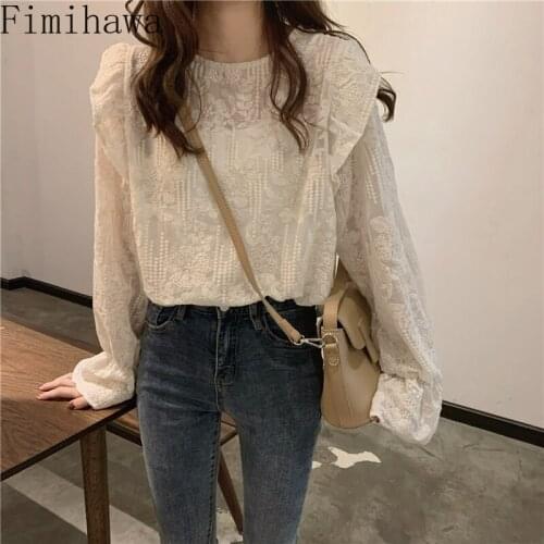 Кружевные блузки FIMIHAWA China At AliExpress