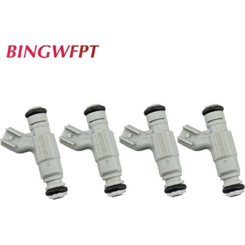 4 X 0280155976 04891345AA Fuel Injector Nozzles For CHRYSLER SEBRIGN PT CRUISER For DODGE CARAVAN 2.0 2.4L I4 2000-2003