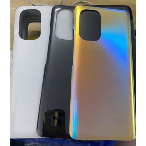 K40 Housing For Xiaomi Redmi K40 6.67" Glass Battery Cover Repair Replace Back Door Phone Rear Case + Logo