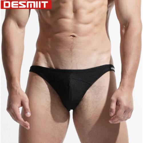 Desmiit Swimwear Mens Swim Briefs Sexy Bikini Swimming Trunks For Man Swimsuit 2021 Mini Gay Shorts Beach Slip Zwembroek Heren