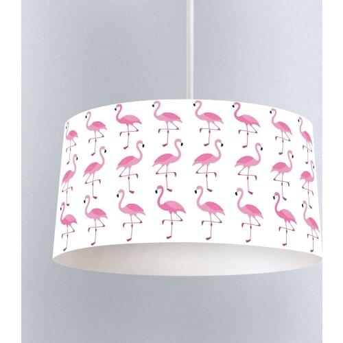 Lamp For Kids Bedrooms Light Chandelier for Living Room Childrens Room Pink Flamingo White Little Princess Model 048