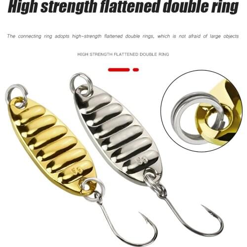 Metal Sequins Spinner Bionic Fishing Lure Artificial Fishing Hard Baits Artificial Fish-shaped Bait Tackle Tool