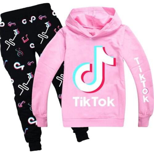 Fashion Children Clothes Spring Autumn Baby Girls Clothing Set Boys Cotton Hooded T-Shirt Pants 2Pcs Sets Casual Kids Tracksuits