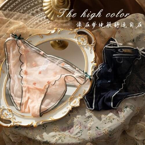 New Womens Underwear Sexy Lace Panties Fashion Invisible Comfort Briefs Low Waist Seamless Girls' Underpants Female Lingerie